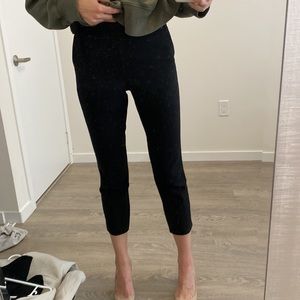 SOLD: Crop black dress pants